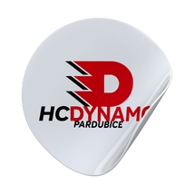 Samolepka logo velké D HC Dynamo Pardubice