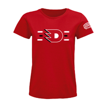 Tričko dámské logo D proužky HC Dynamo