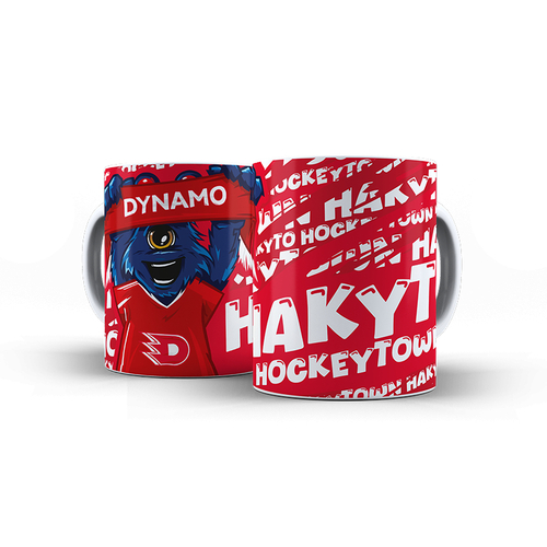 Hrnek Hakyto se šálou HC Dynamo Pardubice