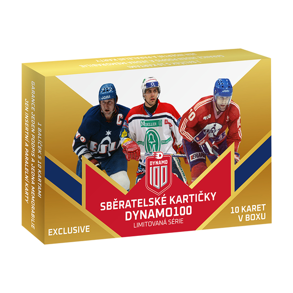 Předprodej: Sběratelské kartičky - Exclusive box Dynamo 100 - 2024 limitovaná série