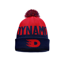 Kulich pro dospělé red-navy s vypleteným červeným logem HC Dynamo