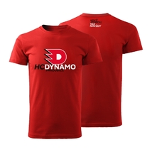 Tričko dětské Když jednou logo D červené HC Dynamo