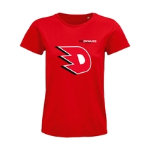 Tričko dětské dynamické logo D HC Dynamo červené