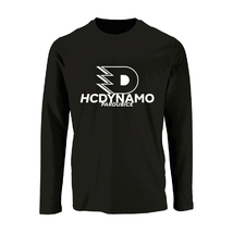 Tričko pánské dlouhý rukáv logo D HC Dynamo