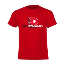 Tričko dětské červené Za Dynamo logo D
