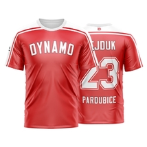 Subli tričko ve stylu dresu Souboj legend 2023 HC Dynamo Pardubice (vánoční objednávky max. do 26. 11.)